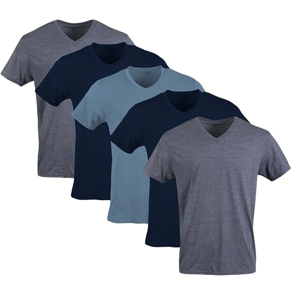 Gildan Other - Gildan NWT Original Packaging Men's V-neck T-shirts, Multipack XL